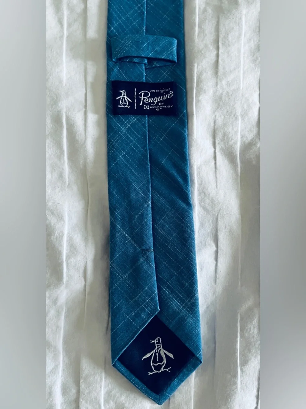 👔 Original Penguin Blue Tie | Polished Preppy